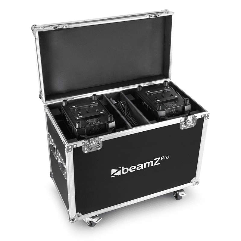 BEAMZPRO IGNITE300A LED MOVING HEAD BEAM-SPOT-WASH 1x 300W WITH ANIMATION [2 IN A FLIGHTCASE]
