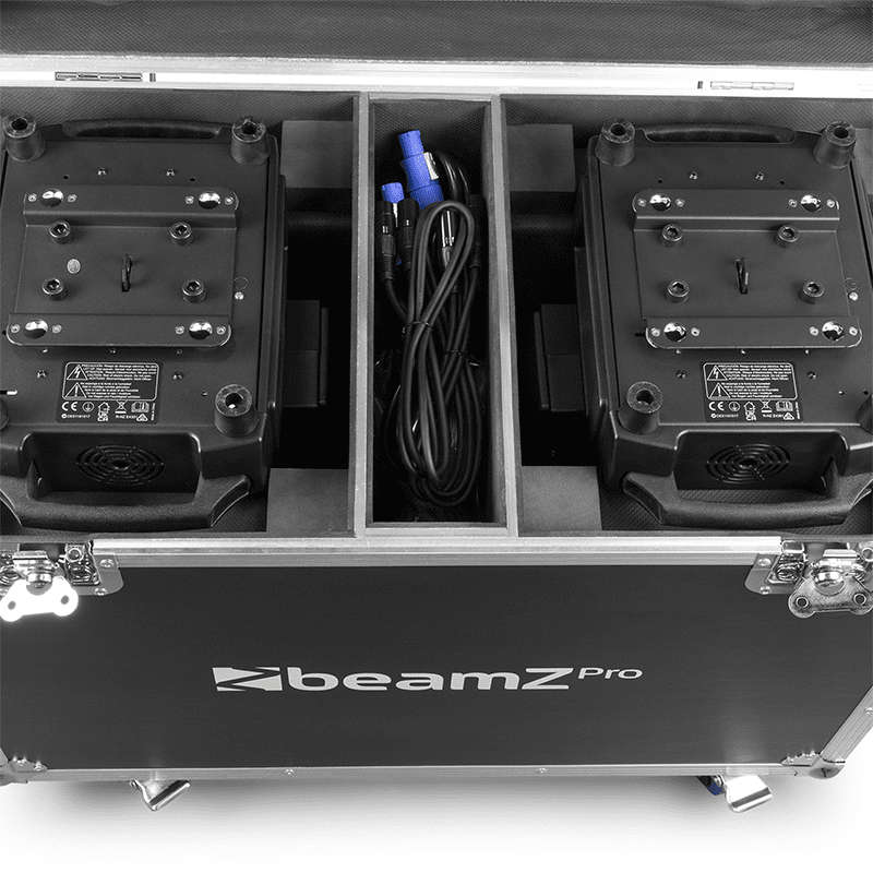 BEAMZPRO IGNITE300A LED MOVING HEAD BEAM-SPOT-WASH 1x 300W WITH ANIMATION [2 IN A FLIGHTCASE]