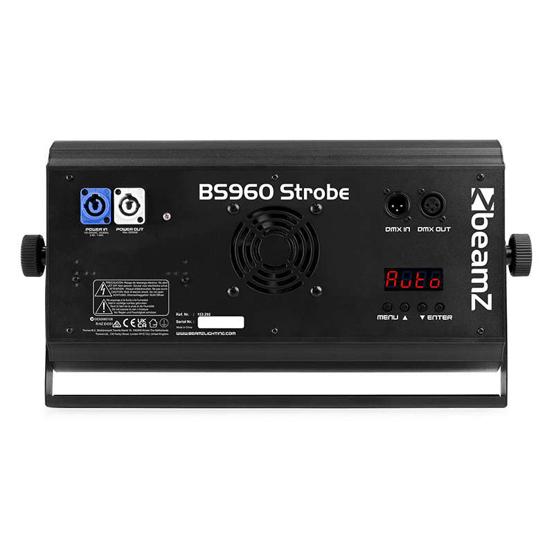 BEAMZ BS960 LED COMBI STROBOSCOPE IP20 RGBCW