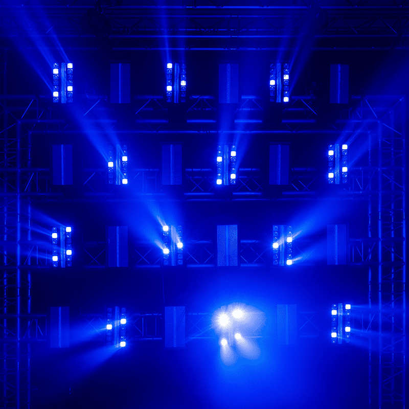 BEAMZPRO NUKE1 LED COMBI IP65 96x 10W STROBE 14x 40W BEAM RGBWCW