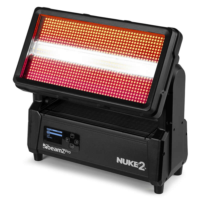 BEAMZPRO NUKE2 LED COMBI IP65 96x 10W STROBE 864x 0.5W WASH RGBCW
