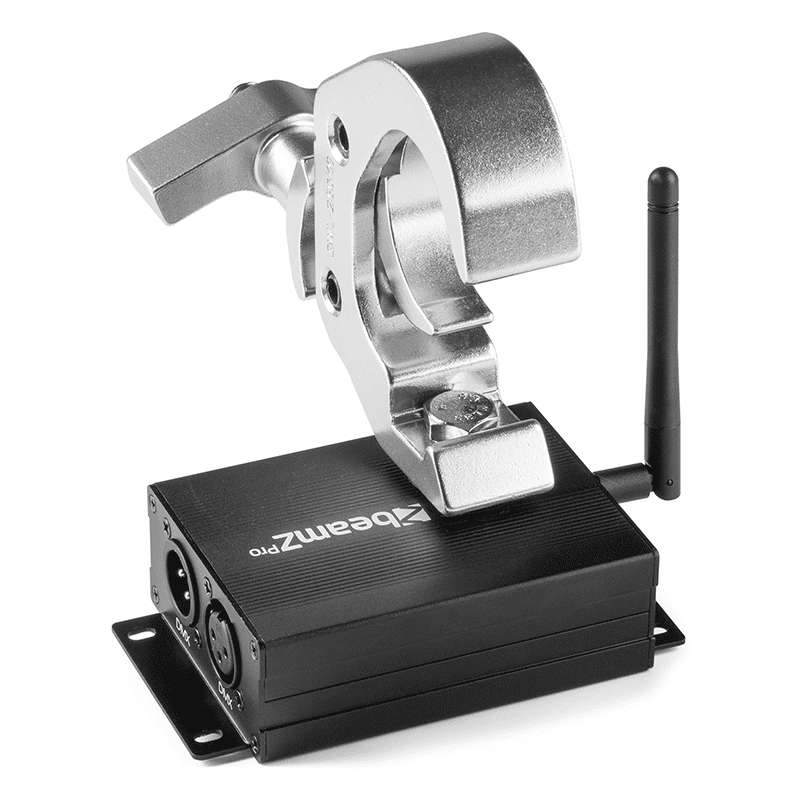 BEAMZPRO WTR10 WIRELESS DMX TRANSMITTER/RECEIVER