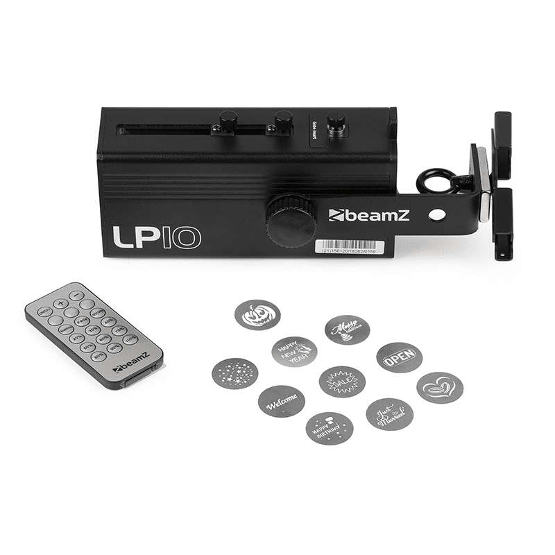 BEAMZ LP10 LED LOGO/GOBO PROJECTOR 1x 10W CW