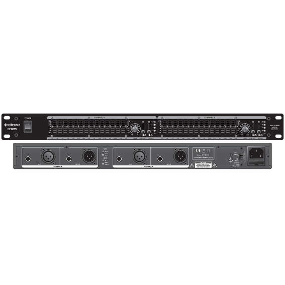 CITRONIC - CEQ215 DUAL 15-BAND GRAPHIC EQ