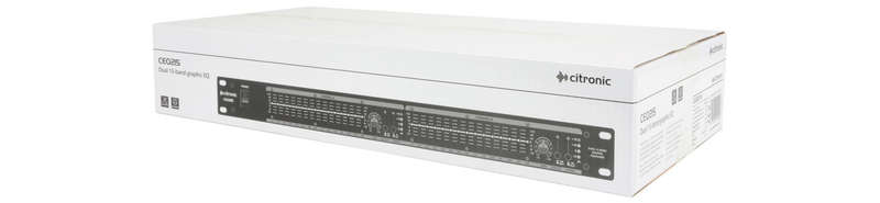 CITRONIC - CEQ215 DUAL 15-BAND GRAPHIC EQ