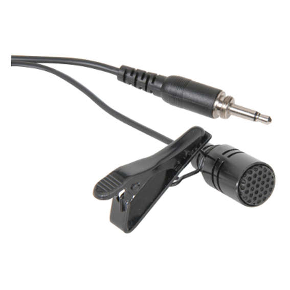 CHORD LM-35 LAPEL MICROPHONE BLACK 3.5mm