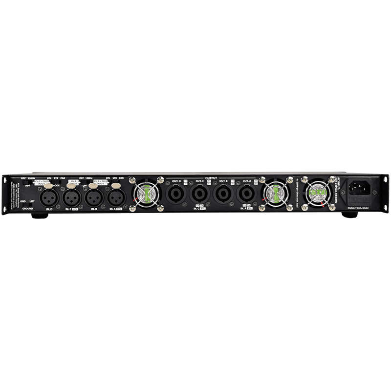CITRONIC D4200 1U POWER AMPLIFIER 4X 200W