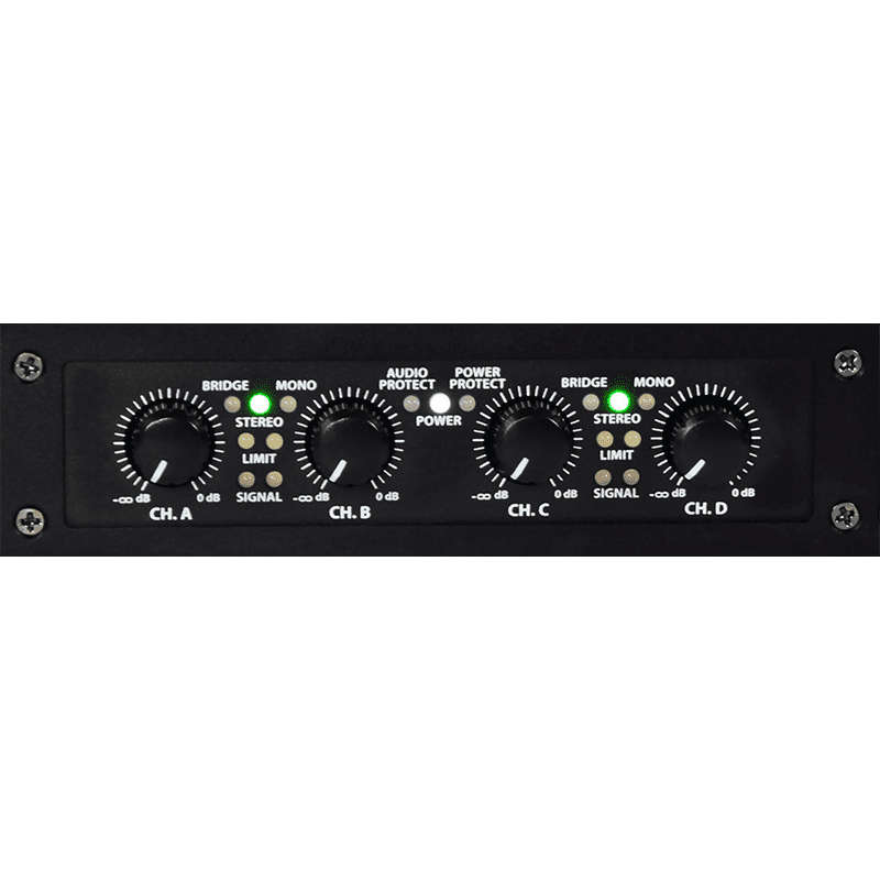 CITRONIC D4200 1U POWER AMPLIFIER 4X 200W