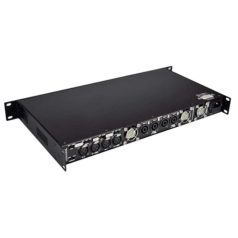 CITRONIC - D4350 1U 19in DIGITAL QUAD AMPLIFIER 4 x 350W