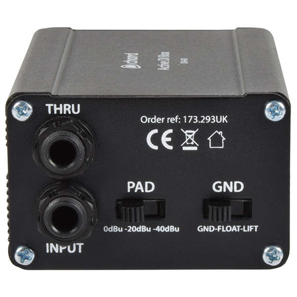 CHORD - DI-A1 ACTIVE DI BOX WITH NOISE FILTER