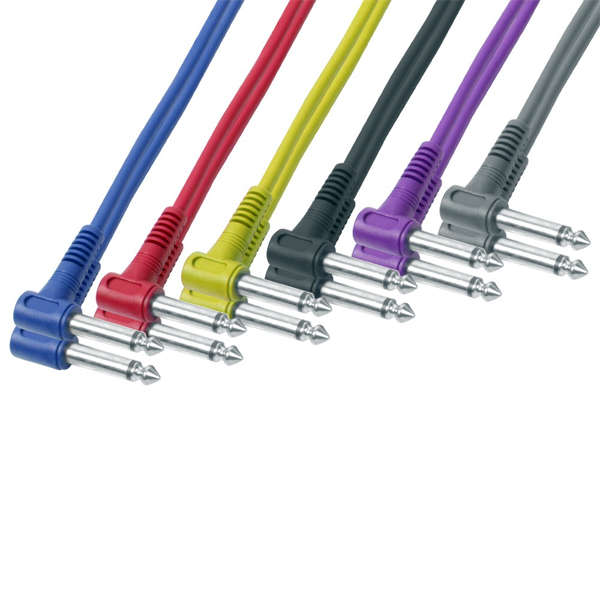 PDC CX96-05 SIGNAL LEAD 6X 6.3 MONO MALE  - 6X 6.3 MONO MALE 0.5M