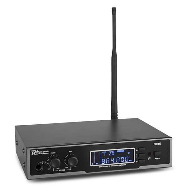 POWER DYNAMICS PD800 IN-EAR MONITORING SYSTEM UHF 863-865MHz
