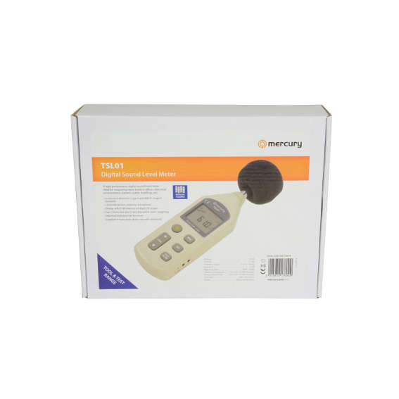 Mercury - DIGITAL SOUND LEVEL DECIBEL METER