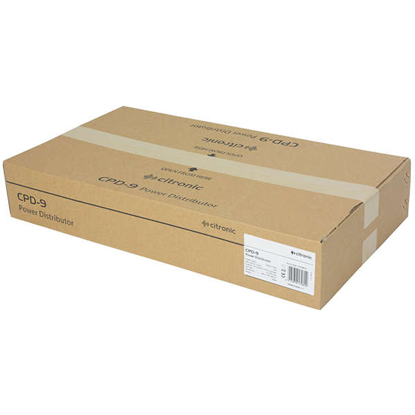 CITRONIC - CPD-9 19in IEC POWER DISTRIBUTOR