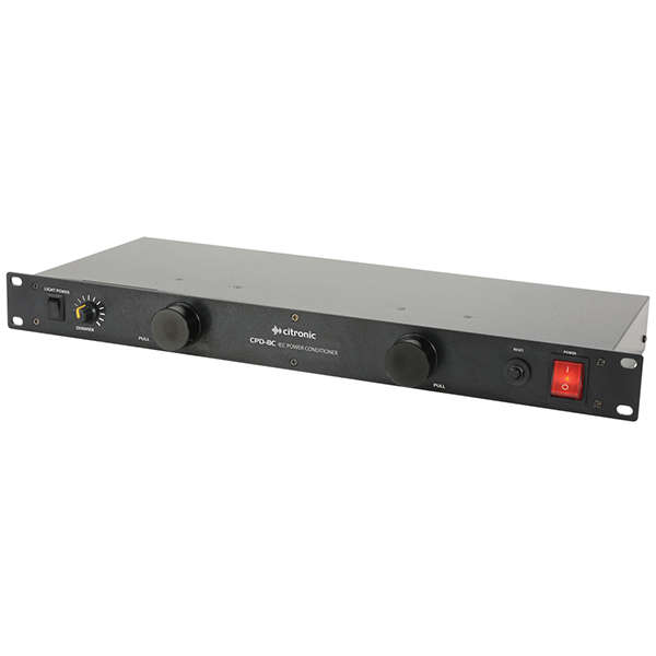 CITRONIC - CPD-8C 19in IEC POWER CONDITIONER