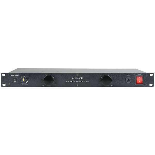 CITRONIC - CPD-8C 19in IEC POWER CONDITIONER