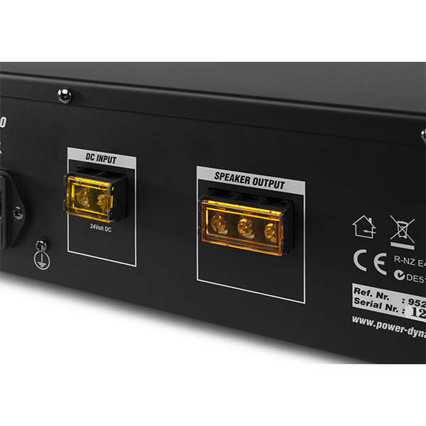 PDM PRM120 100V MIXER AMPLIFIER 120W USB/SD/BT 6 ZONE