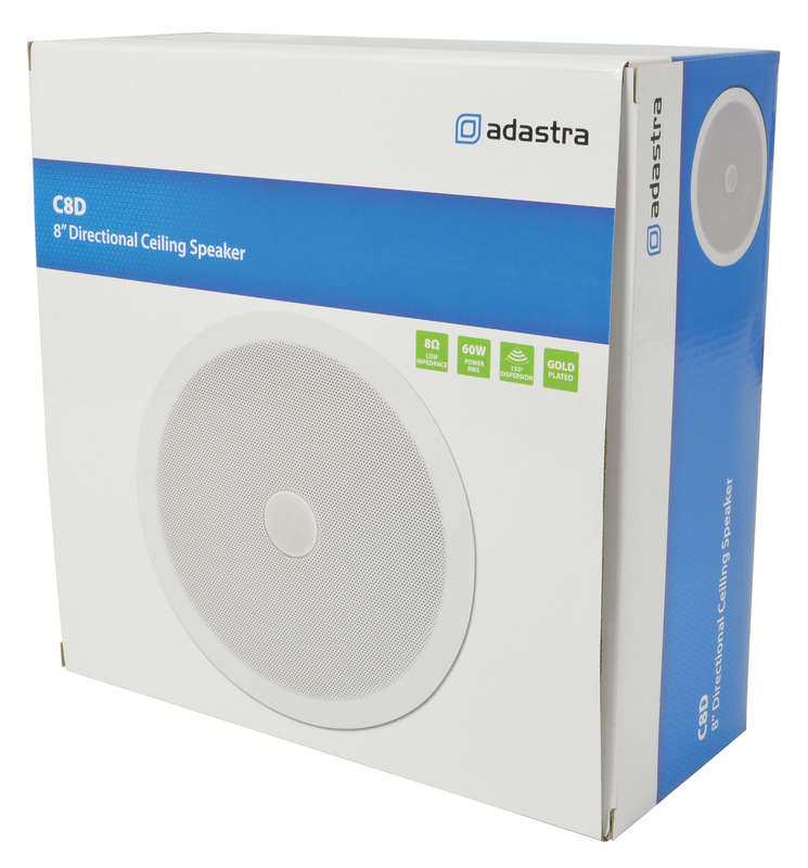 ADASTRA - C8D CEILING SPEAKER WITH DIRECTIONAL TWEETER