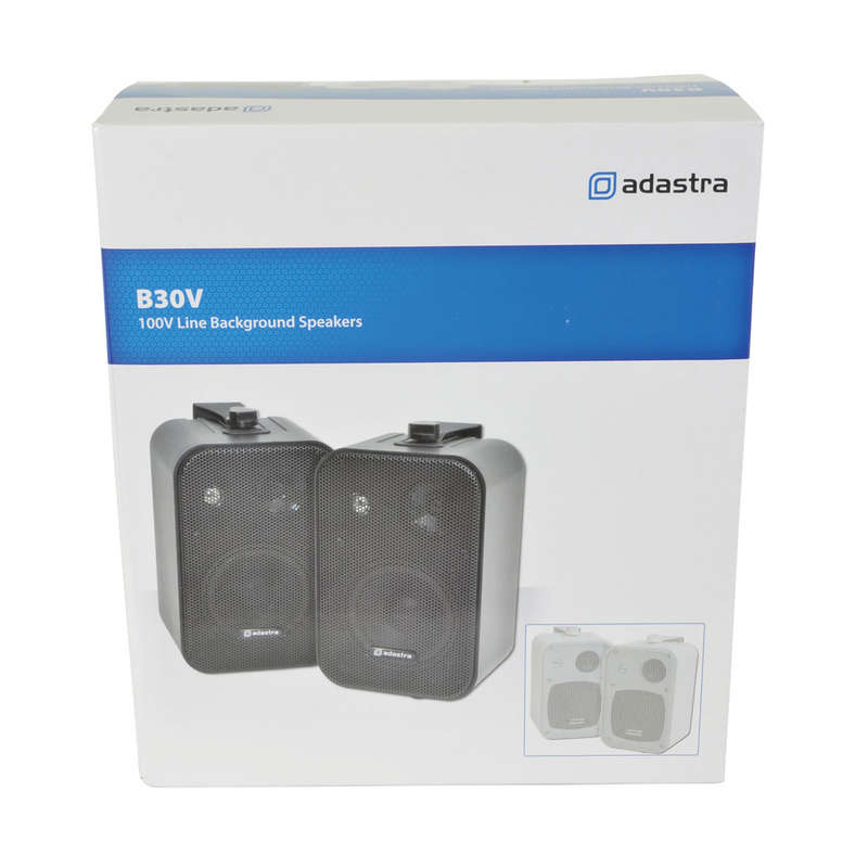 ADASTRA - B30V-W 100V LINE BACKGROUND SPEAKERS PAIR
