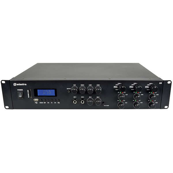 Adastra - A6 TRI STEREO MULTI ZONE AMPLFIER
