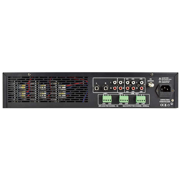 Adastra - A6 TRI STEREO MULTI ZONE AMPLFIER
