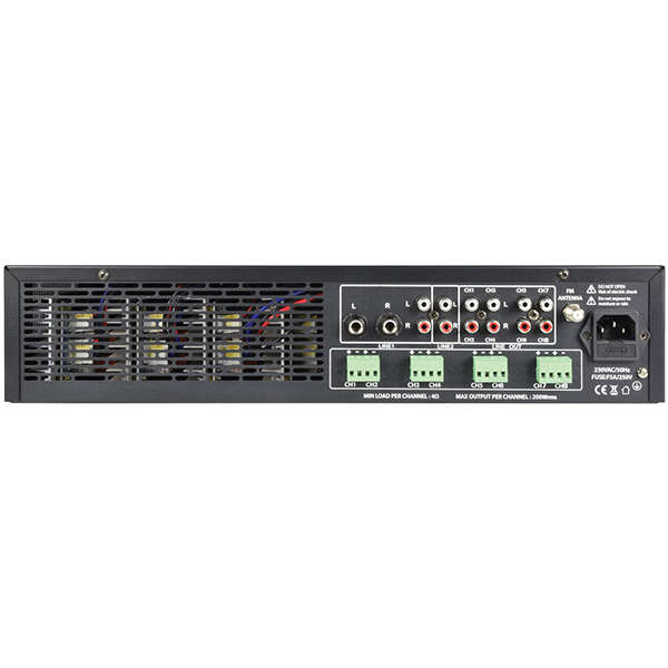Adastra - A8 QUAD STEREO MULTI ZONE AMPLFIER