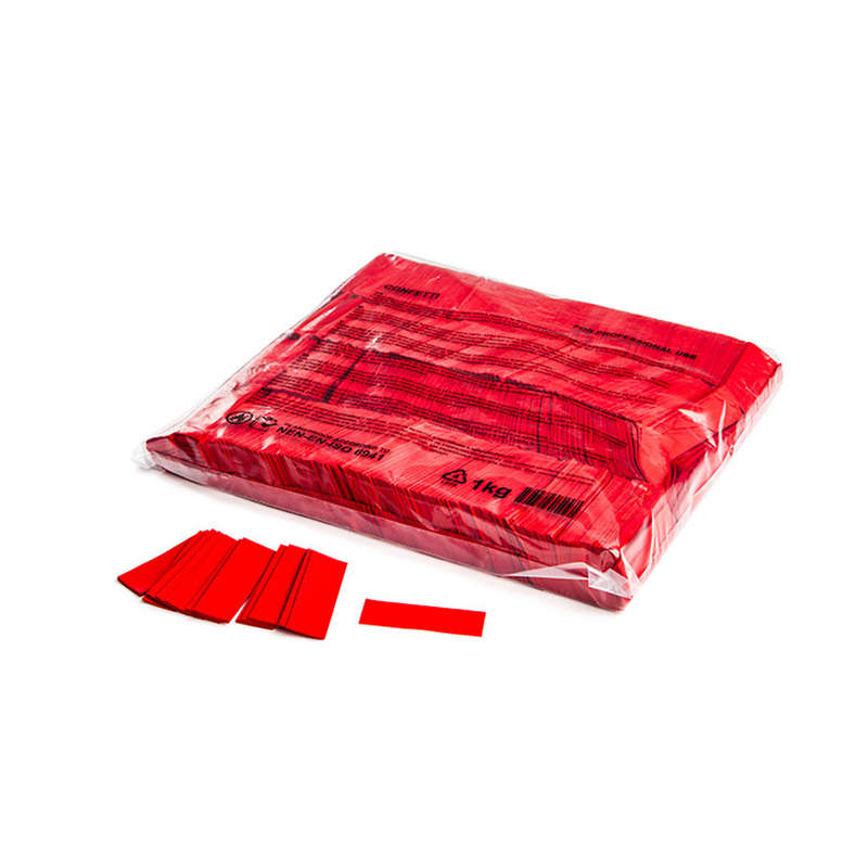 MAGIC FX - RED SLOWFALL CONFETTI RECTANGLES
