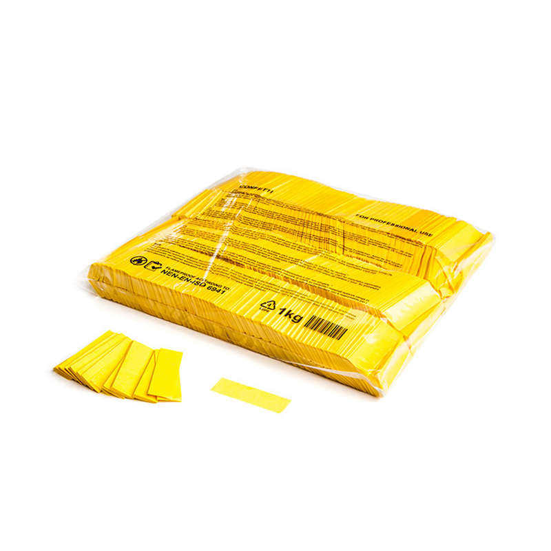 Magic FX - YELLOW SLOWFALL CONFETTI RECTANGLES