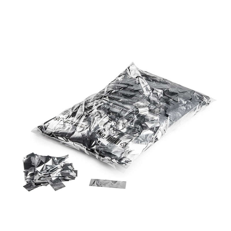 Magic FX - SILVER METALLIC CONFETTI RECTANGLES