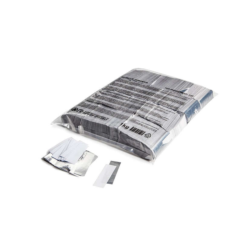 Magic fx - WHITE + SILVER SLOWFALL CONFETTI RECTANGLES