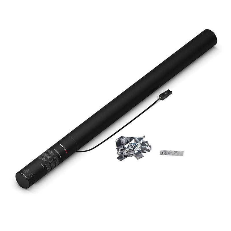 Magic FX - SILVER METALLIC ELECTRIC CANNON PRO - CONFETTI