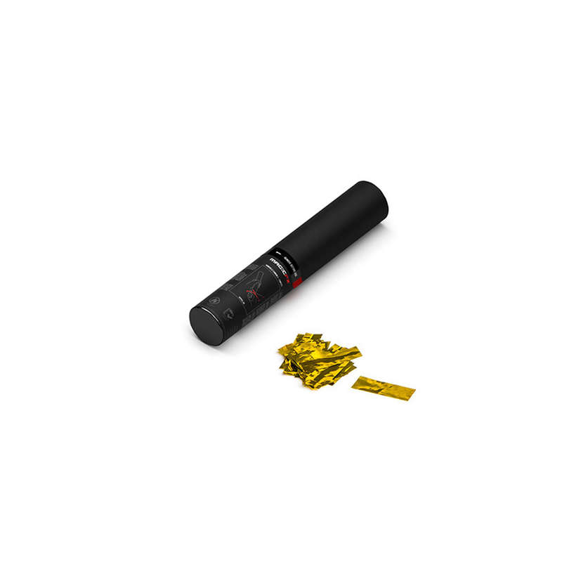 Magic FX - GOLD METALLIC HANDHELD CANNON - CONFETTI