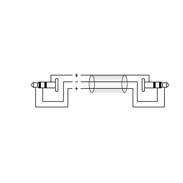 Roxtone - 1.5M SAMURAI SERIES SIGNAL LEAD 3.5 M ST  3.5 M ST
