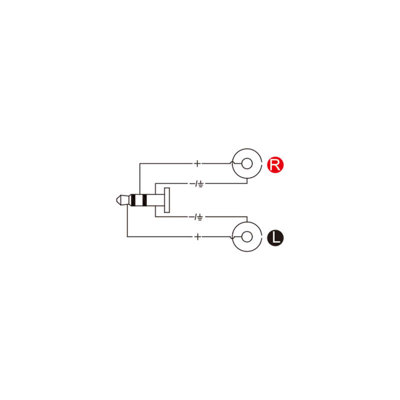 ROXTONE ADAPTOR 3.5mm STEREO MALE TO 2x RCA FEMALE