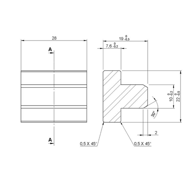 ALUSTAGE SELF LEVELING INSERT FOR SCA-07