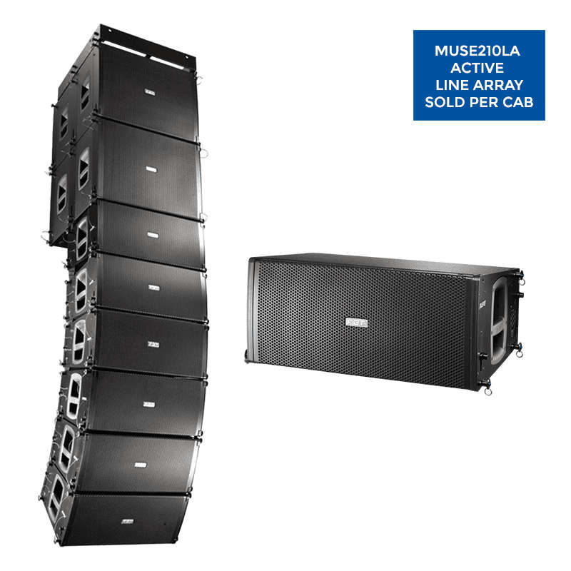FBT - MUSE210LA ACTIVE LINE ARRAY 2x10in 600W + 300W RMS