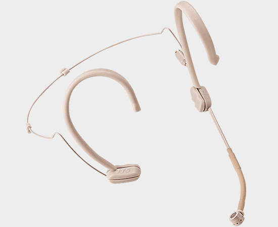 JTS CM-808ULFC4 EARHOOK MICROPHONE BEIGE 4 PIN MINI XLR