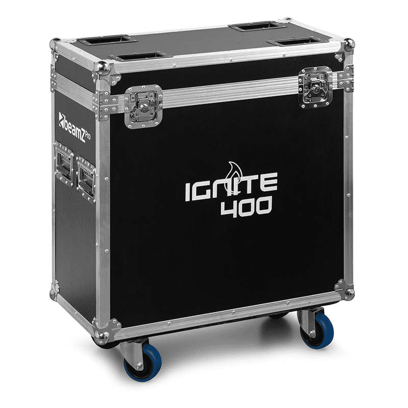 BEAMZPRO IGNITE400 LED MOVING HEAD BEAM-SPOT-WASH 1x 400W [2 IN A FLIGHTCASE]