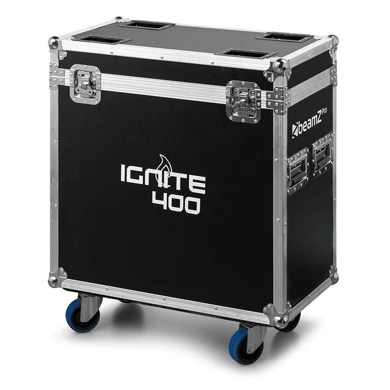 BEAMZPRO IGNITE400 LED MOVING HEAD BEAM-SPOT-WASH 1x 400W [2 IN A FLIGHTCASE]
