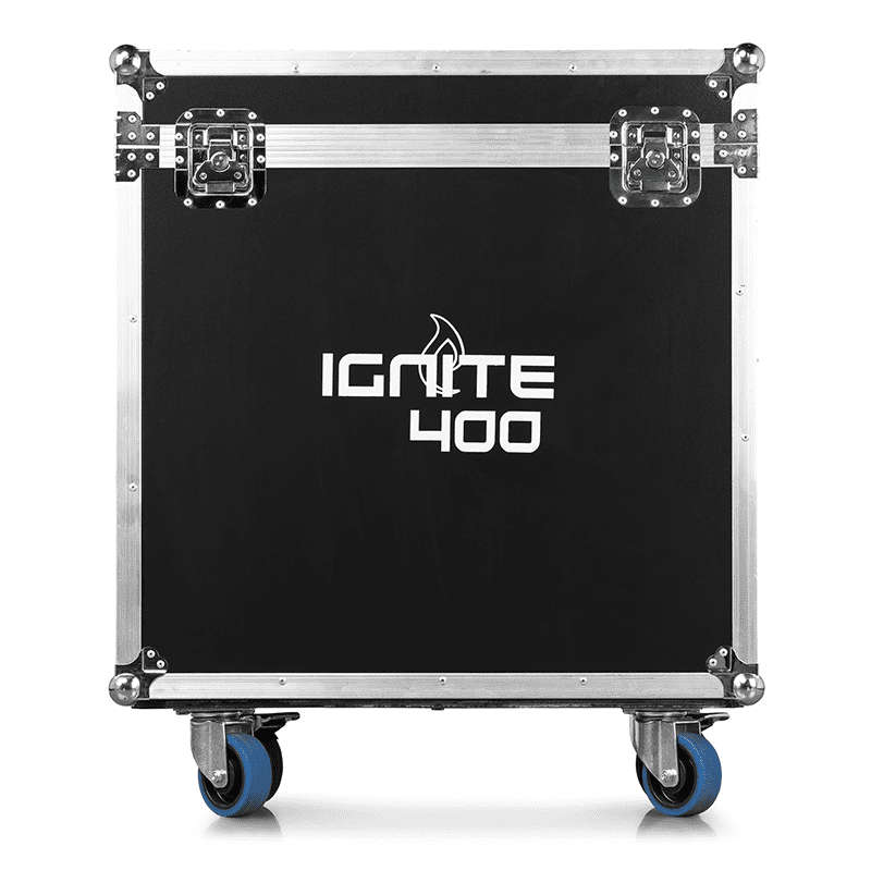 BEAMZPRO IGNITE400 LED MOVING HEAD BEAM-SPOT-WASH 1x 400W [2 IN A FLIGHTCASE]