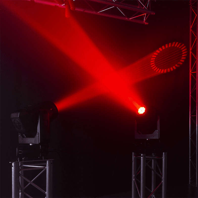 BEAMZPRO IGNITE300A LED MOVING HEAD BEAM-SPOT-WASH 1x 300W WITH ANIMATION