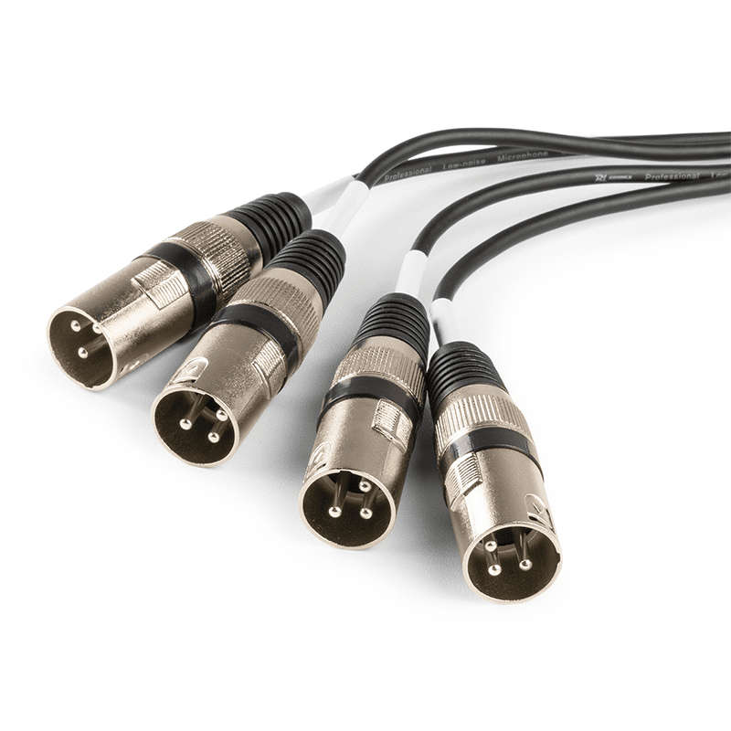 PDC CX190 SIGNAL LEAD RJ45  - 4X XLR MALE 3M