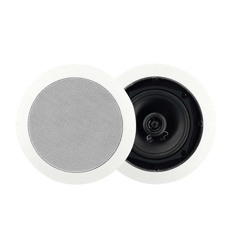 FILO - CAVSC8CXB 8" CEILING SPEAKER COAX TWEETER METAL GRILL - BLACK
