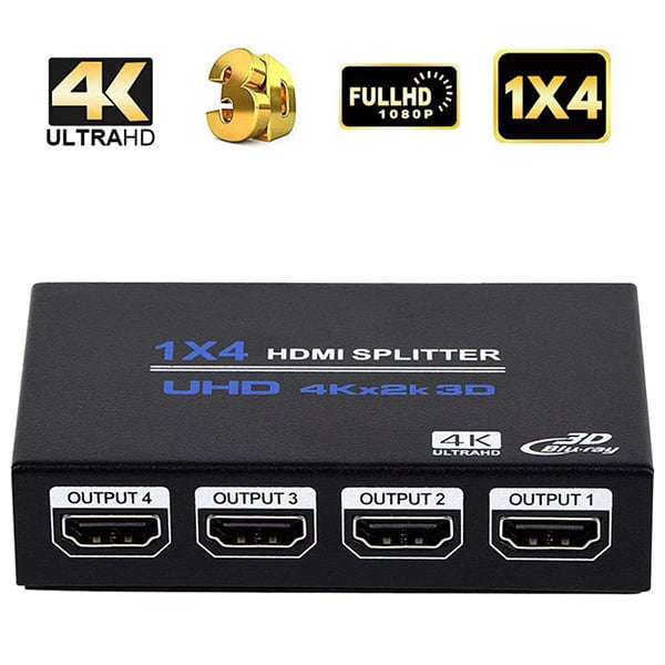 TVA - 1 IN 4 OUT 4K HDMI SPLITTER