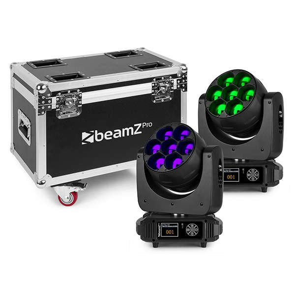 BEAMZPRO MHL740 LED MOVING HEAD ZOOM 7x 40W RGBW