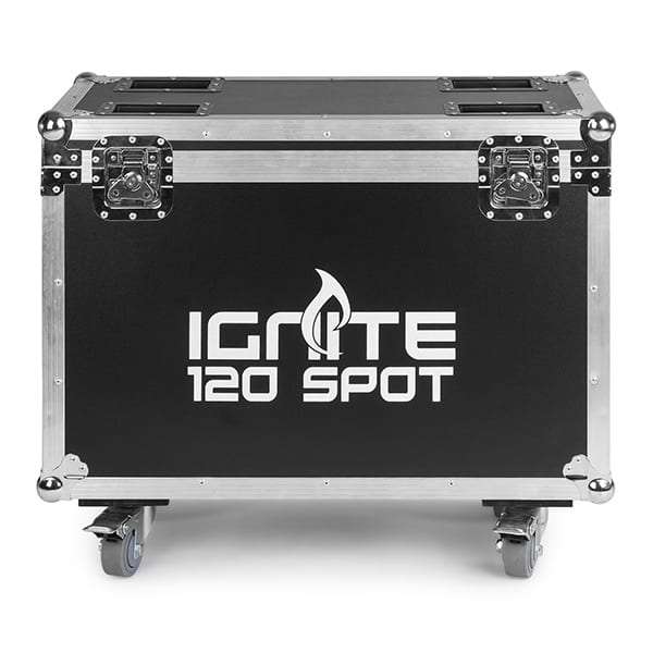 BEAMZPRO IGNITE120 LED MOVING HEAD SPOT 1x 120W [2 IN A FLIGHTCASE]
