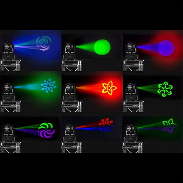 BEAMZ MHL75 LED MOVING HEAD SPOT 1x 30W WASH 6x 8W RGBW