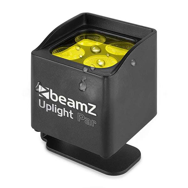 BEAMZ BBP44 LED BATTERY UPLIGHT PAR IP65 4x 4W RGBW