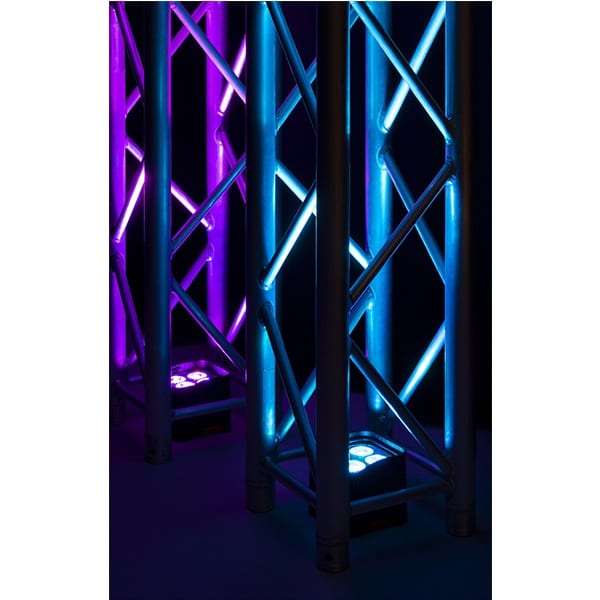 BEAMZ BBP94W LED BATTERY UPLIGHT PAR IP20 4x 12W RGBAWUV