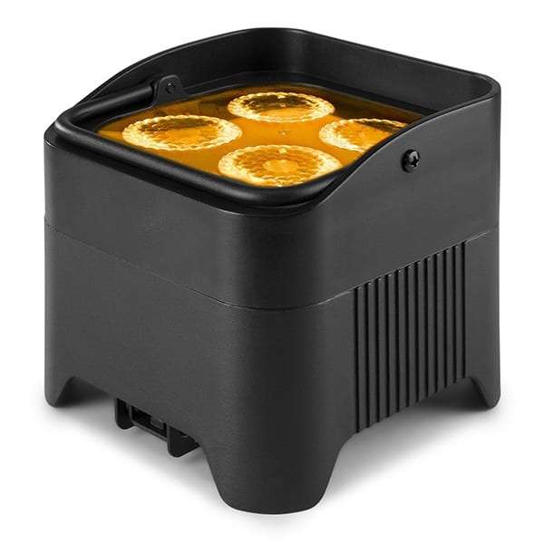 BEAMZ BBP94W LED BATTERY UPLIGHT PAR IP20 4x 12W RGBAWUV